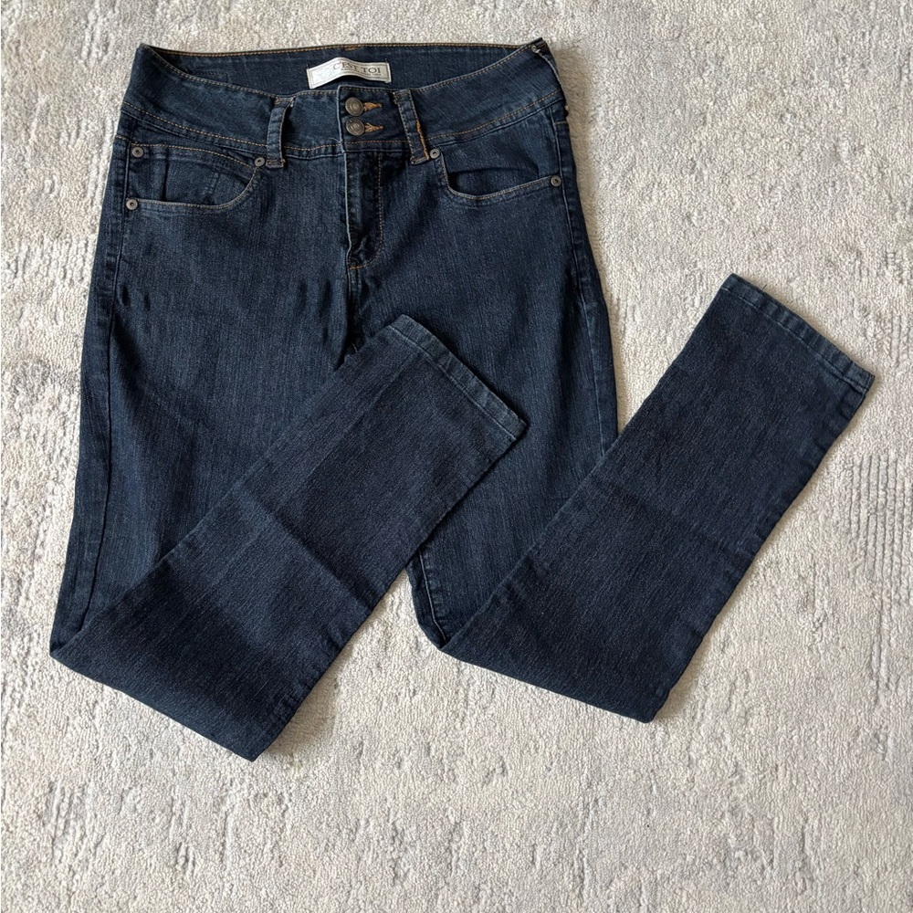 Cest Toi Skinny Jeans Size 11